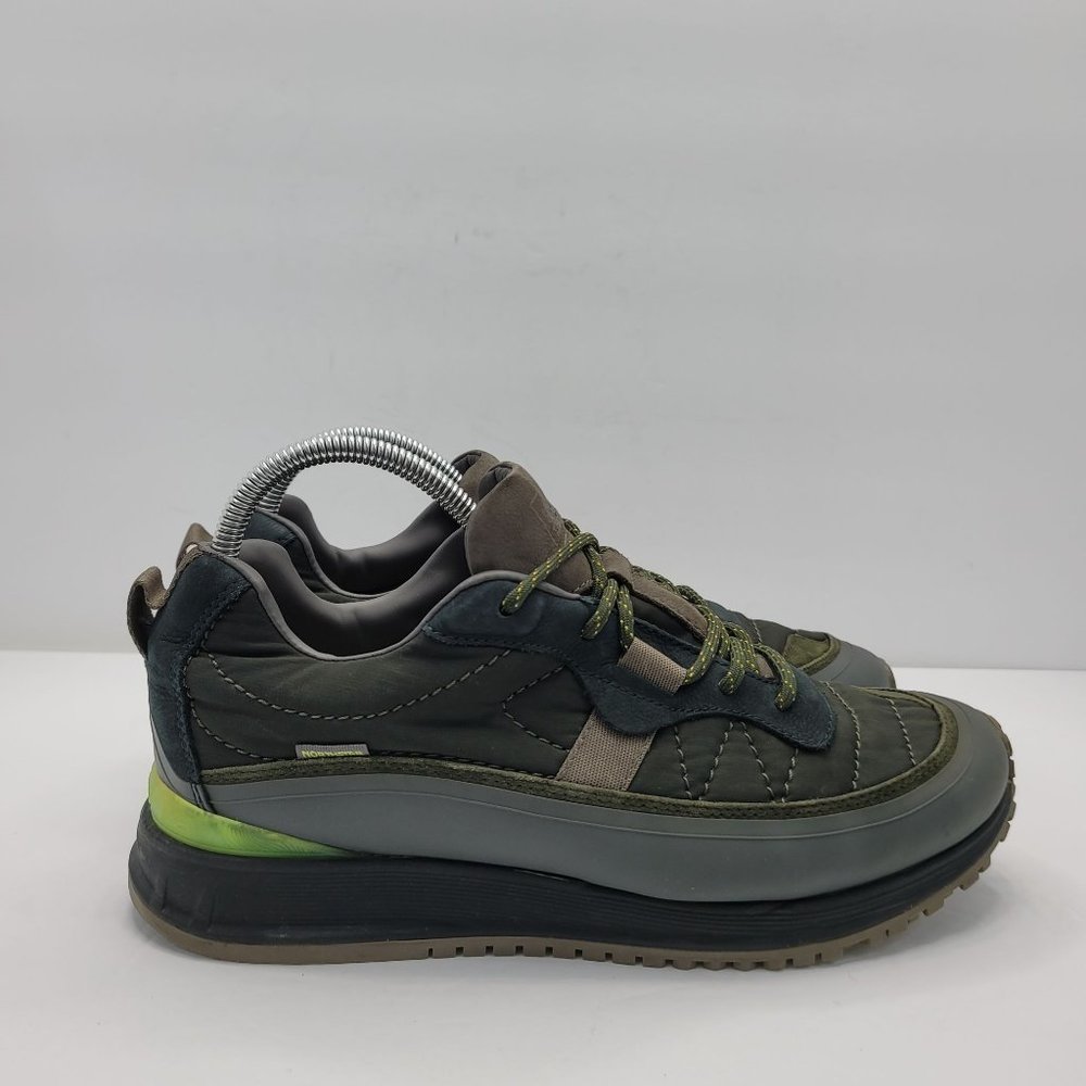 North Star Canada Men's Gray Green Hiking Shoes US Size 9.5